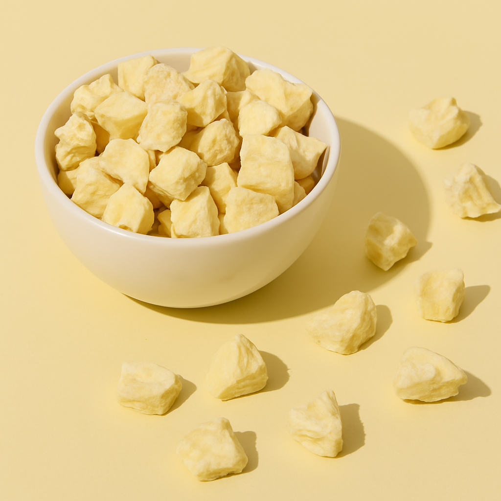 Frystorkad ananas