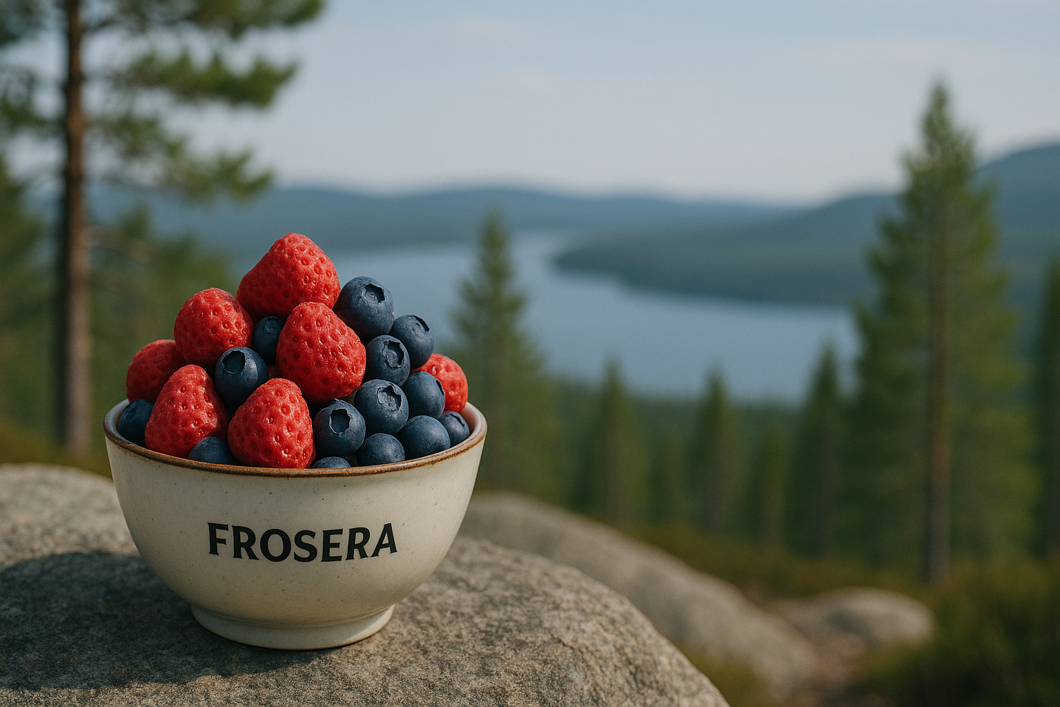 Frosera – frystorkade bär i svensk natur